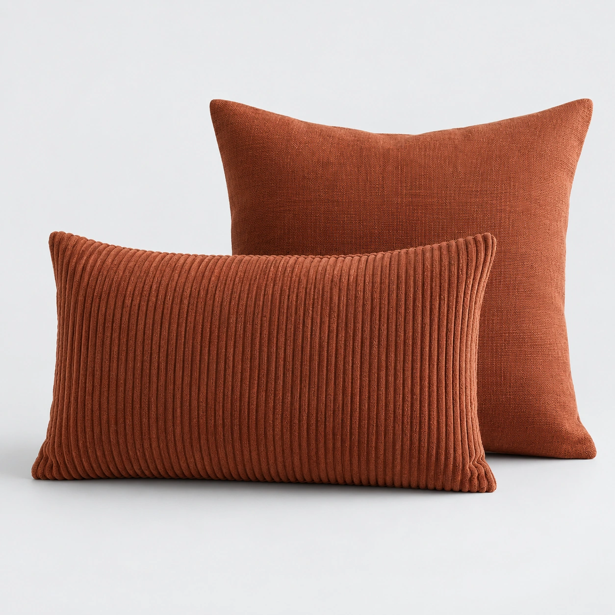 Duo — Coussins · la paire — Terre cuite